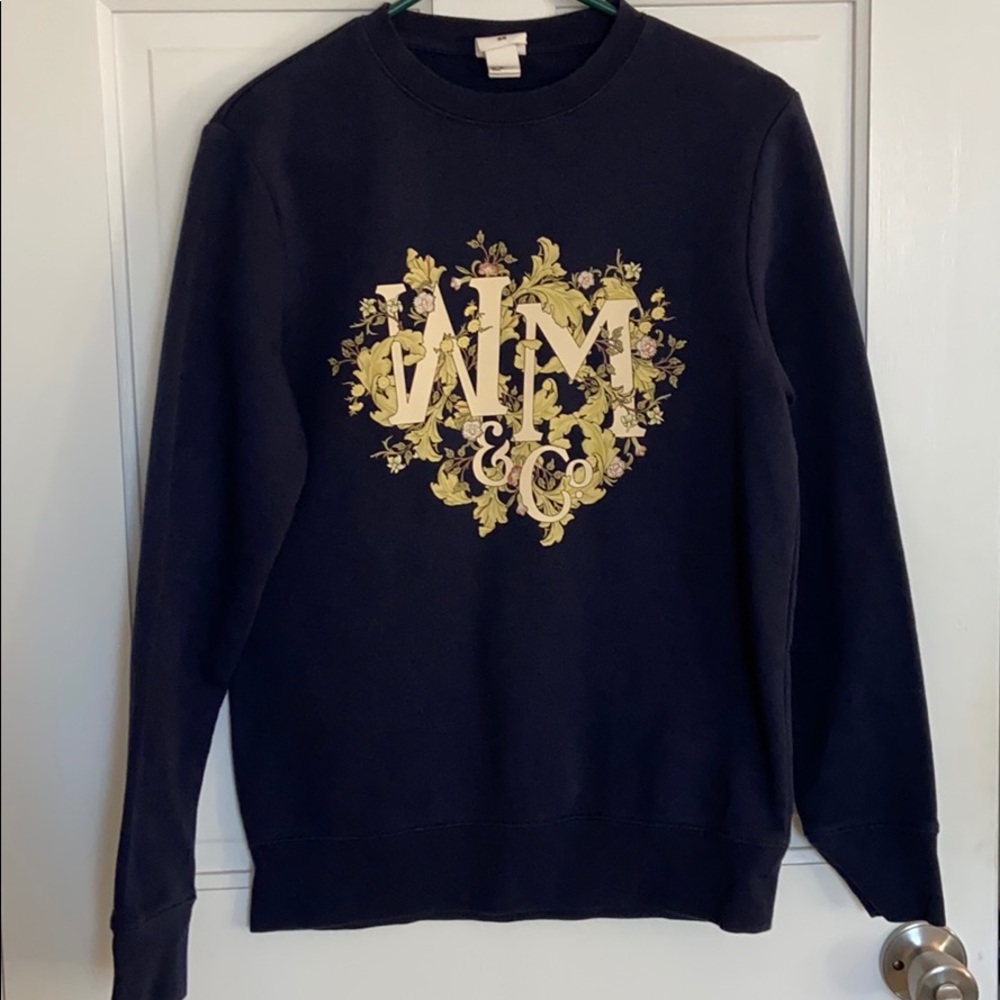 NWOT Navy Crewneck